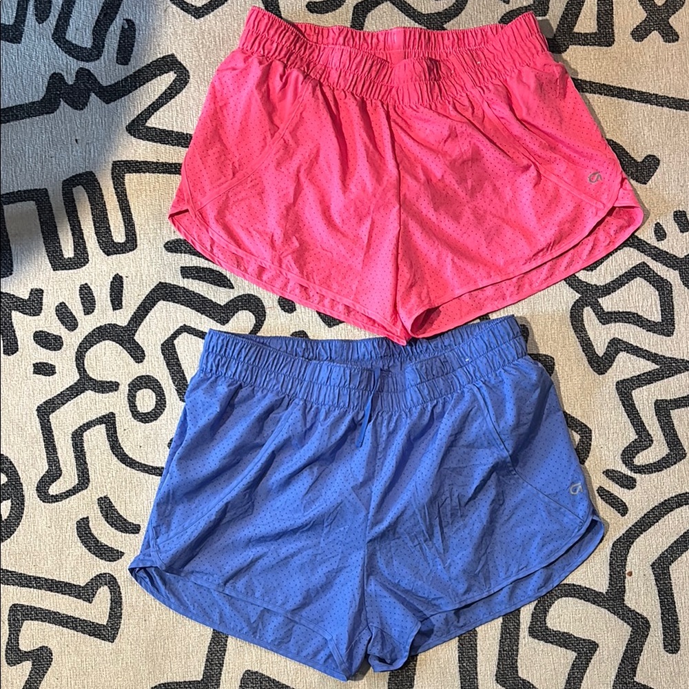 GAP fit running shorts. Never worn size small and medium